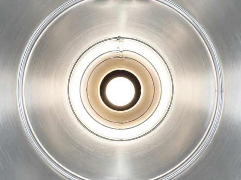 After air duct cleaning + full inspection — Round Air Duct