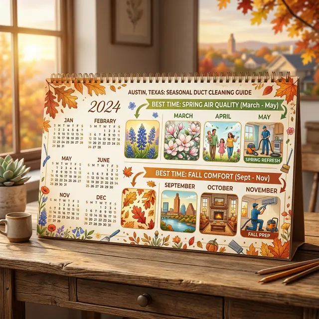 Best Time of Year to Clean Air Ducts in Austin, TX