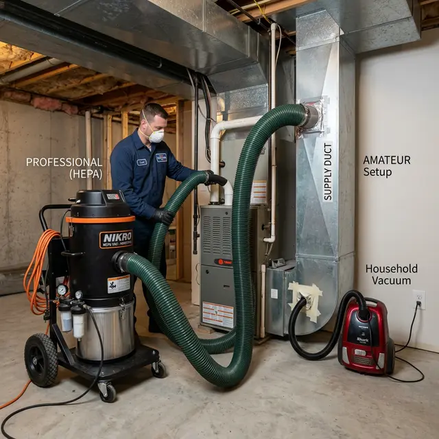 DIY vs Professional Air Duct Cleaning: Which Is Better?