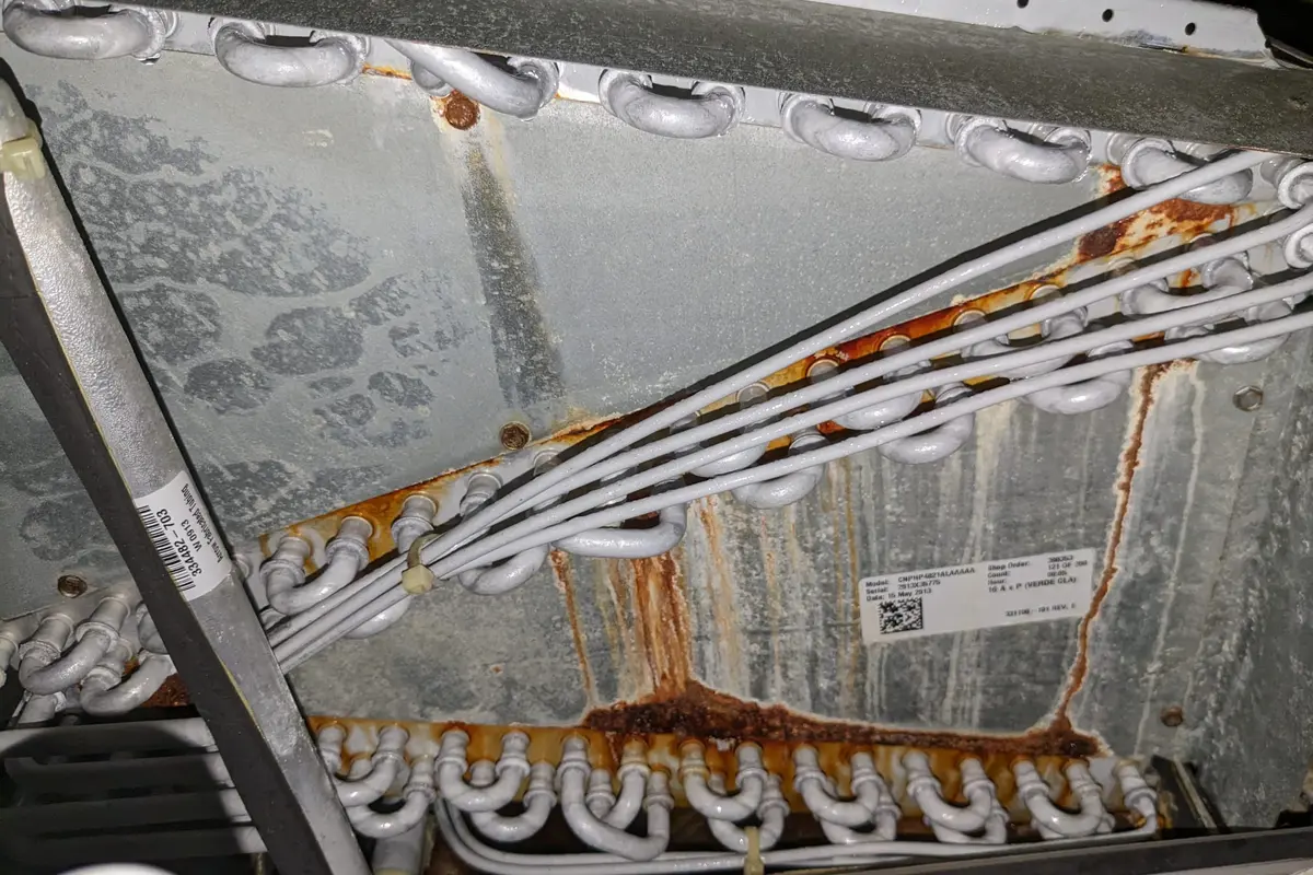 Air Central energy efficiency - coil in Austin TX