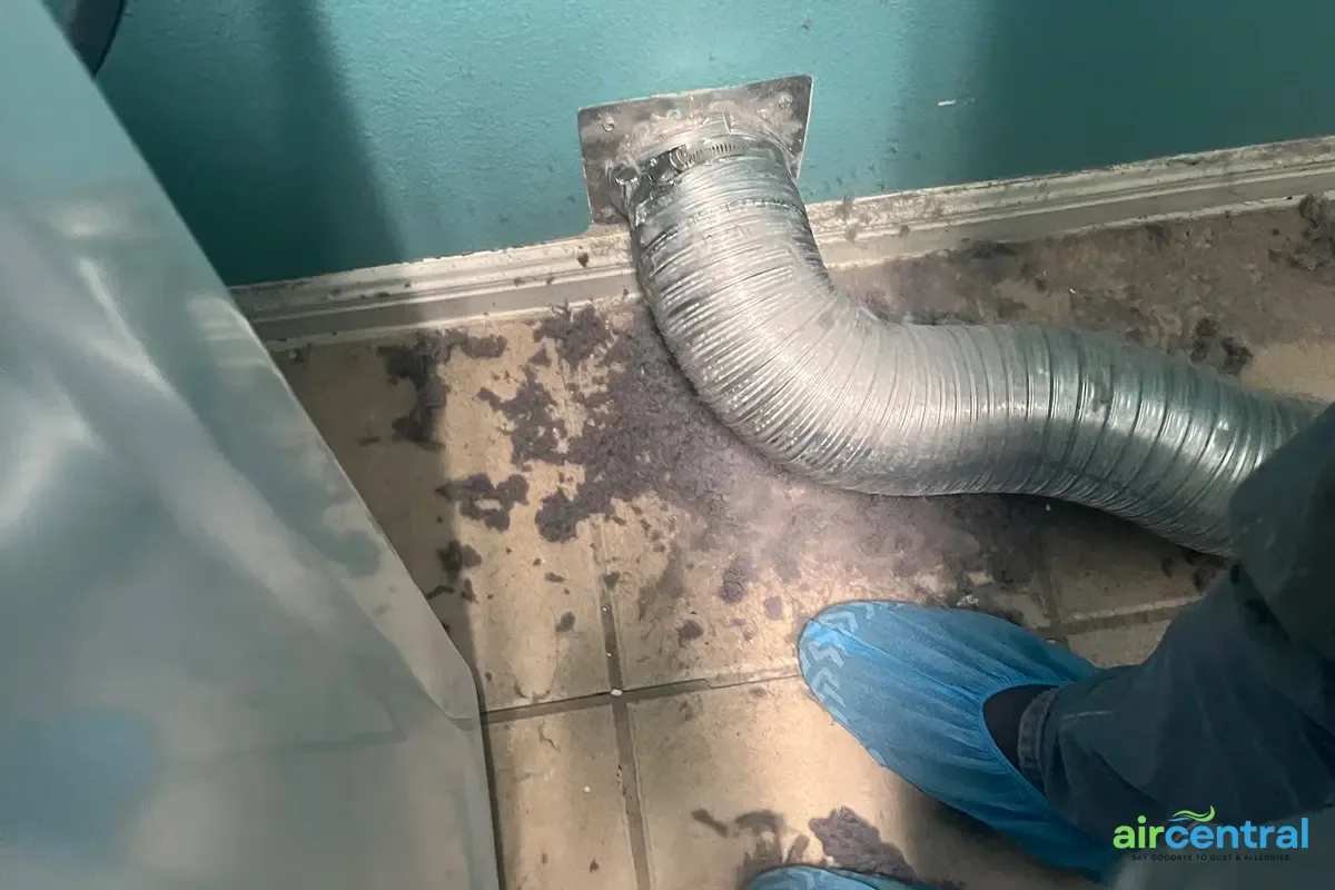 How Can I Tell If My Dryer Vent Is Clogged? - Air Central dryer vent service in Austin TX