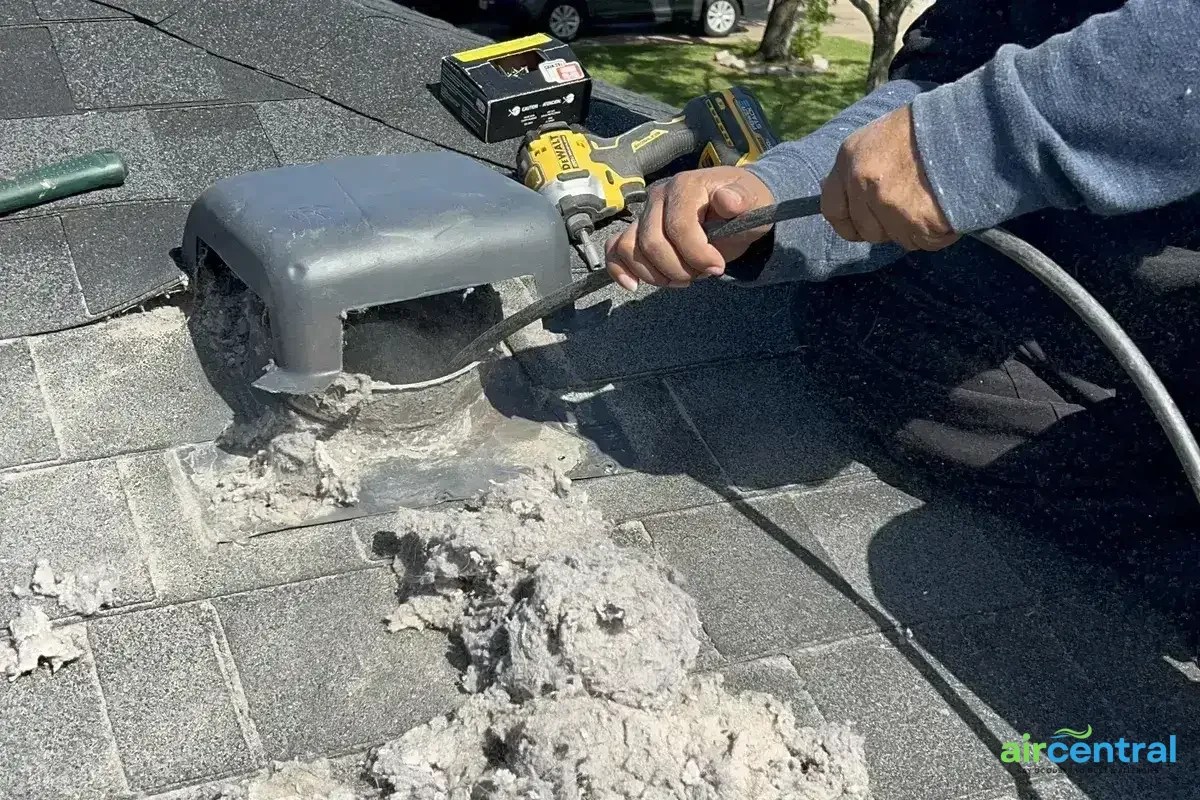 Prevention - Air Central dryer vent service in Austin TX