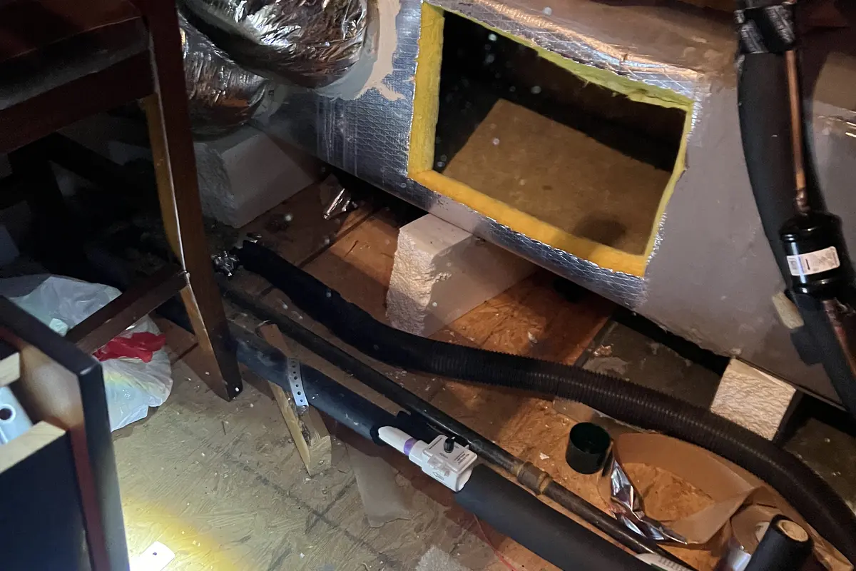 Air Central indoor air quality - plenum in Austin TX