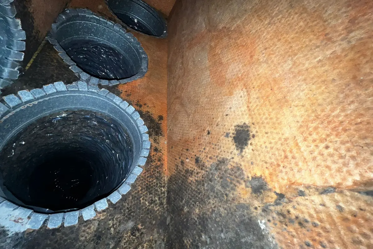 Air Central indoor air quality - plenum in Austin TX