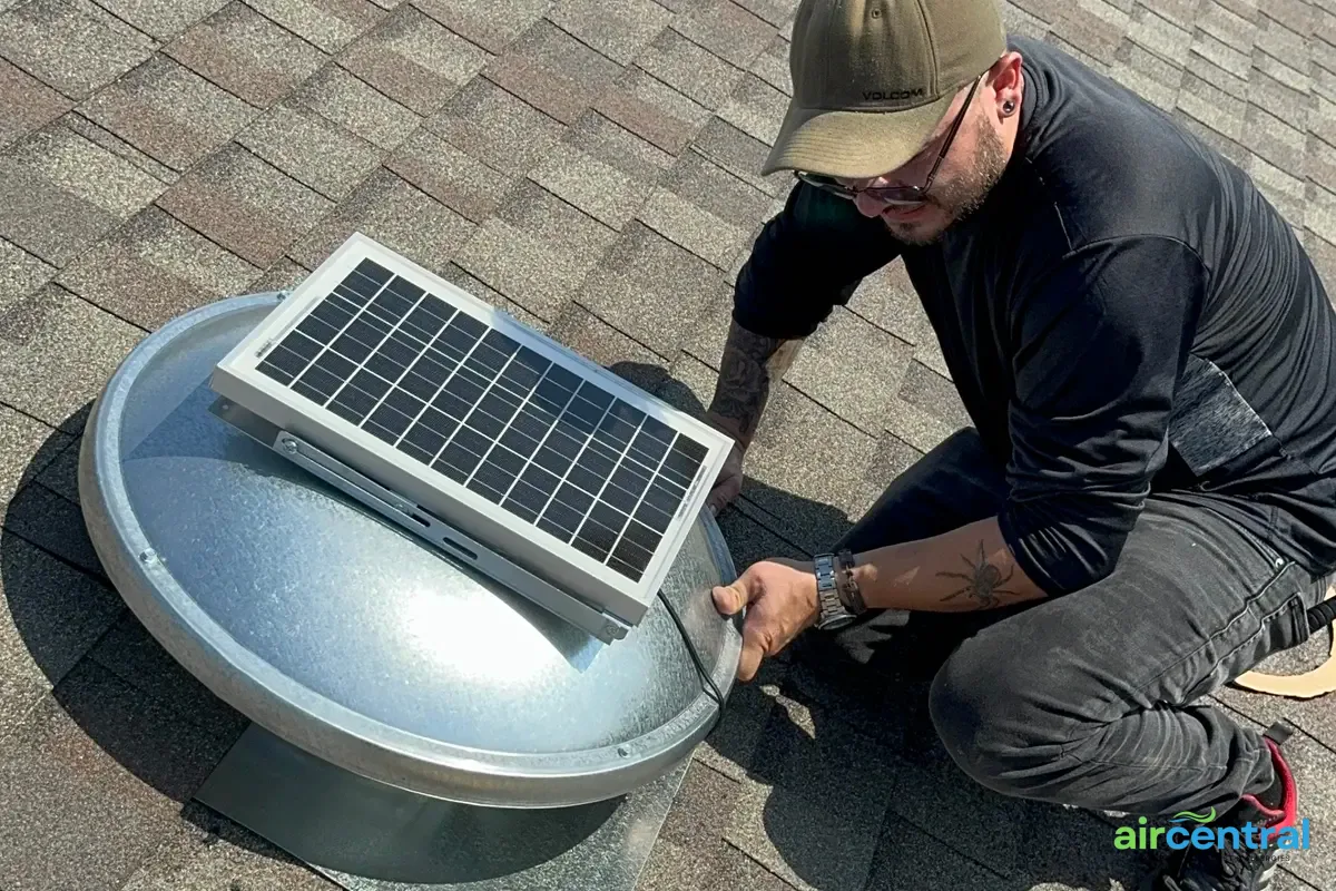 Types of Attic Ventilation - Air Central attic insulation service in Austin TX