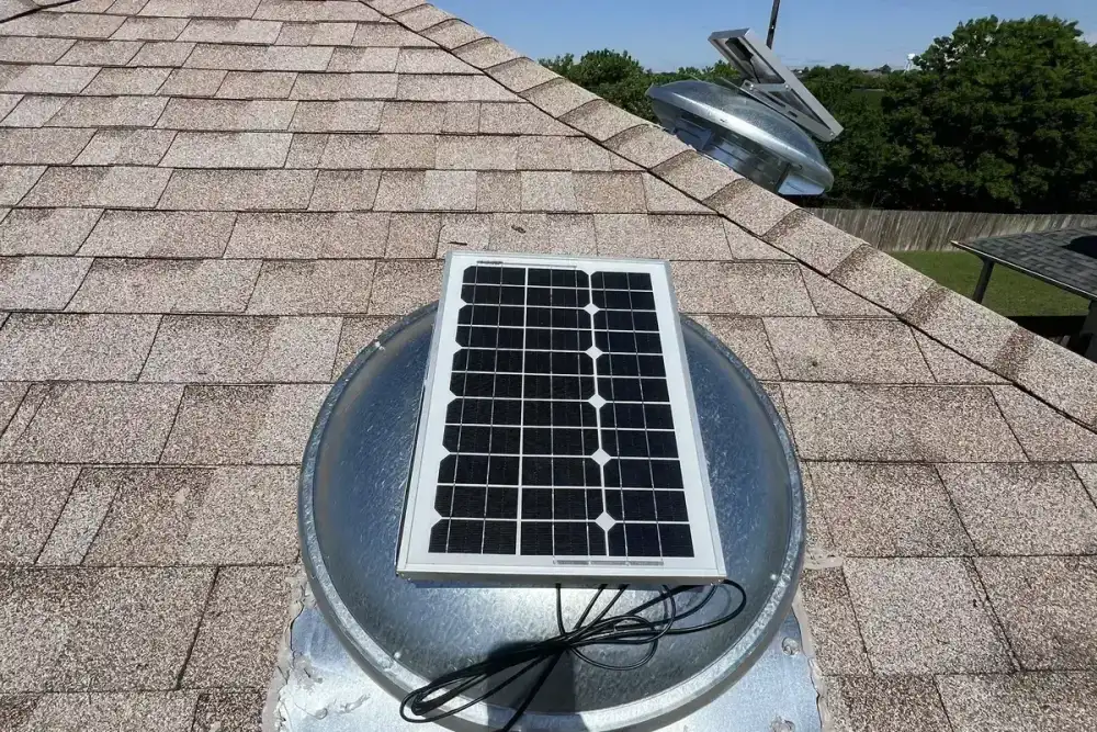 Air Central attic insulation - solar in Austin TX