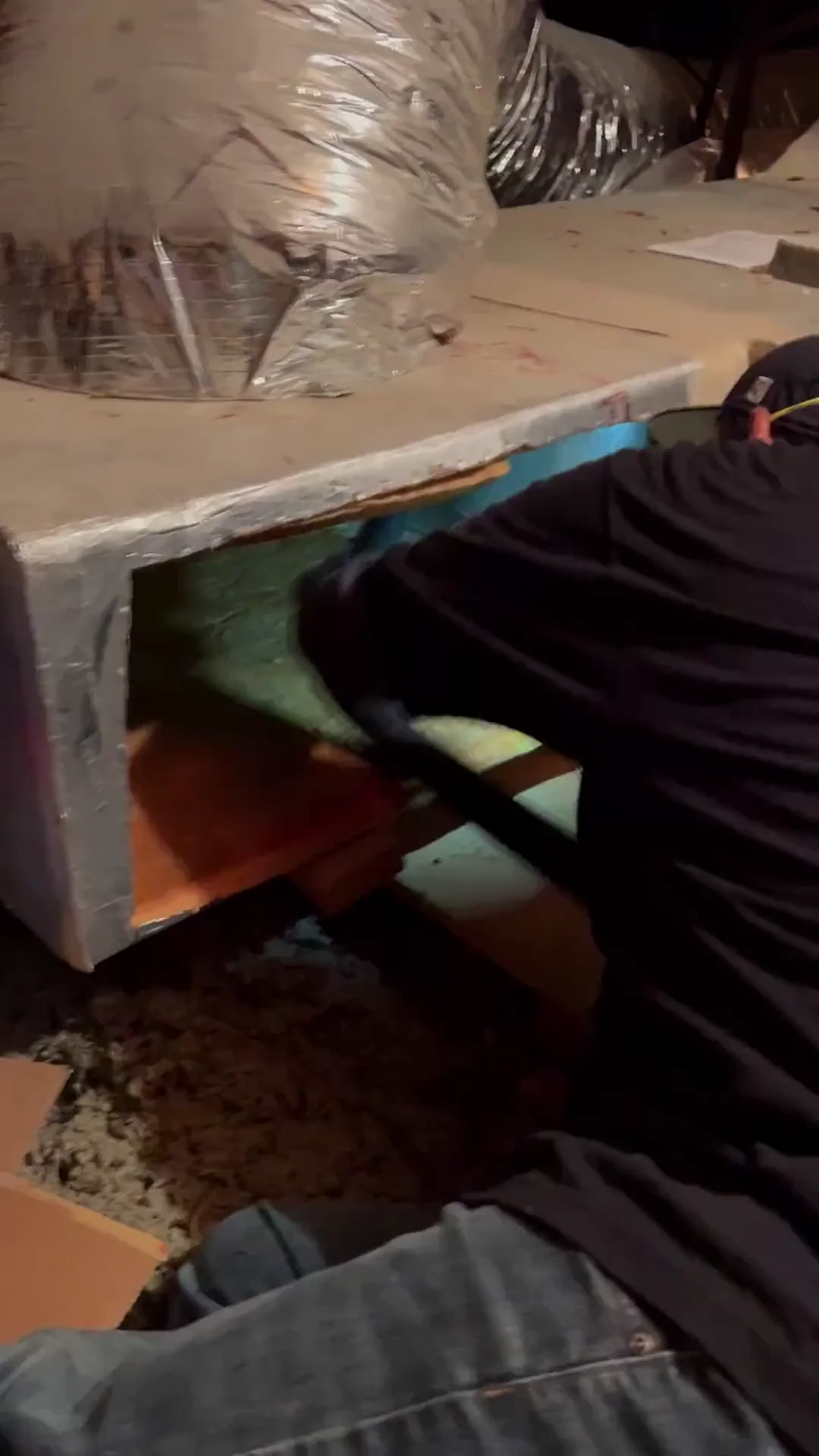 Plenum chamber deep cleaning