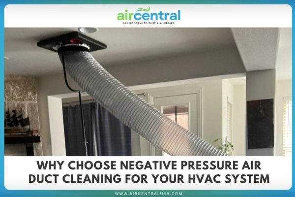 negative pressure air duct cleaning