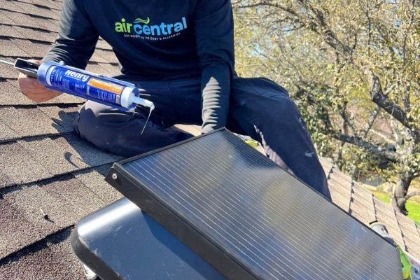 SOLAR ATTIC FAN INSTALLATION